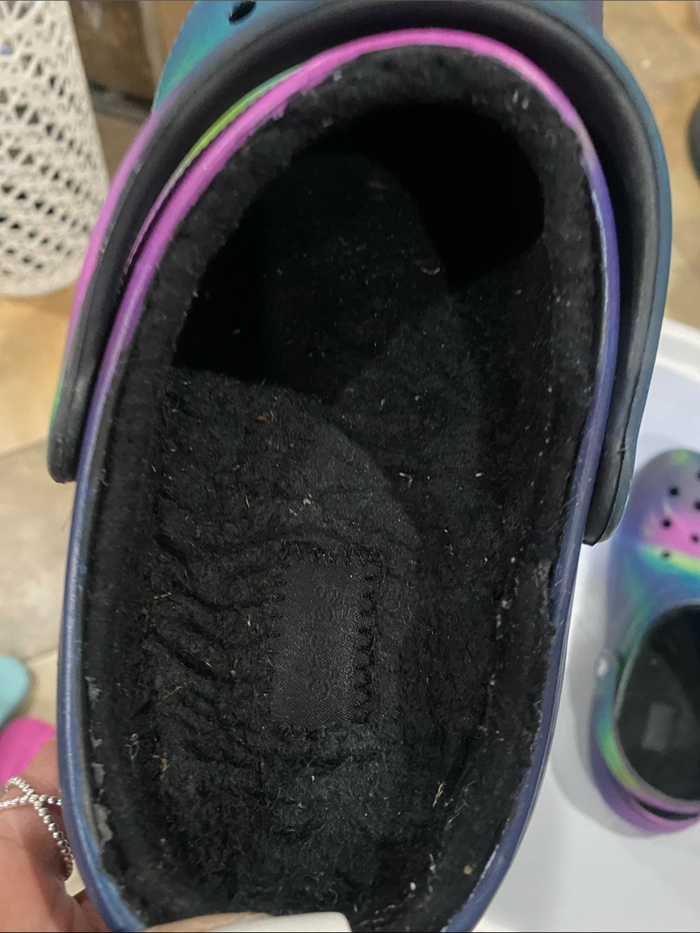 CROC Tie-Dye - For men size 10.5 and women size 9. - Picture 3 of 5